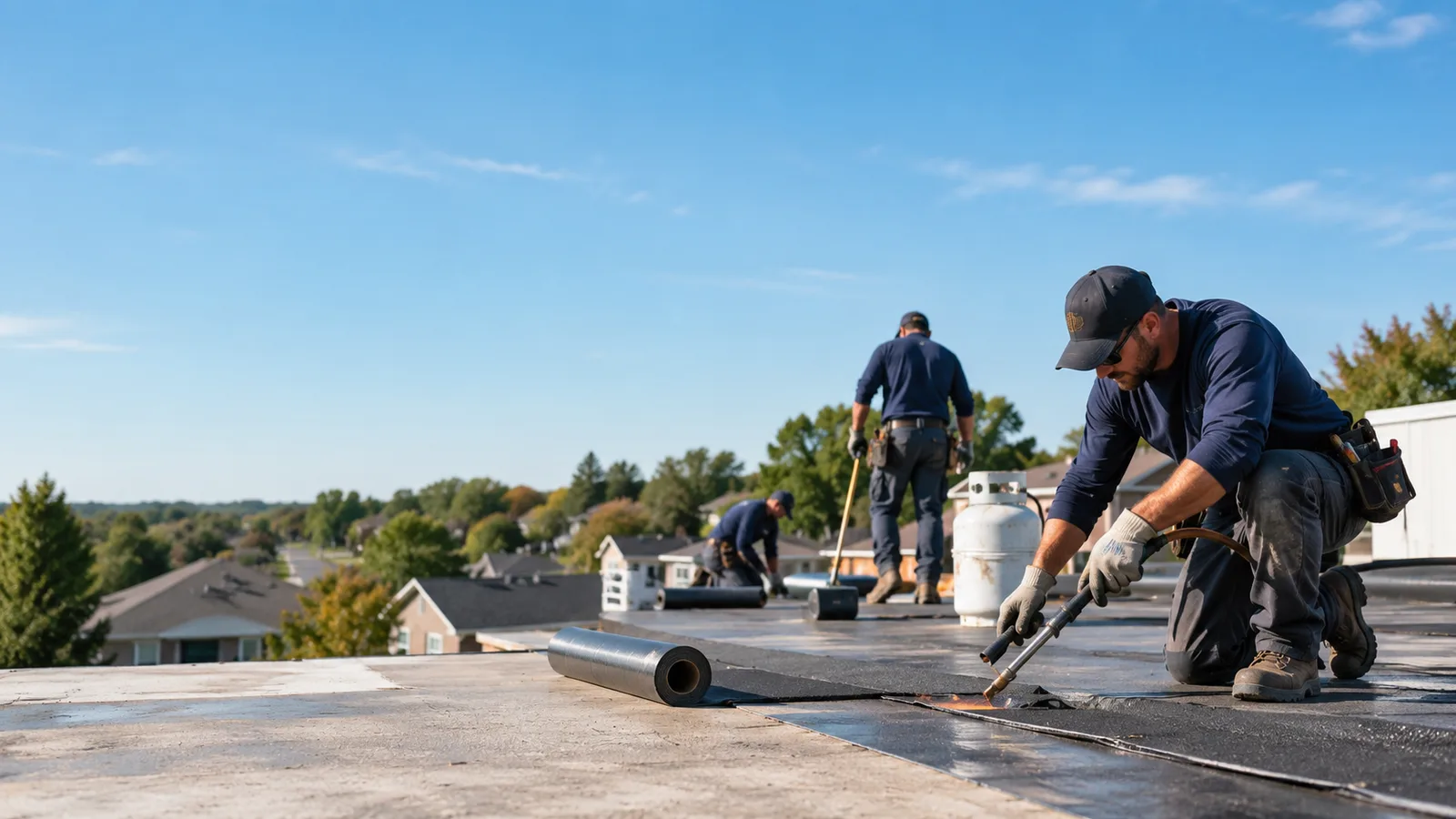 Flat Roof Leak Repair providers in Brookston, IN